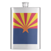 Flasque Conception du drapeau de l'État de l'Arizona (devant)