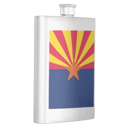 Flasque Conception du drapeau de l'État de l'Arizona (Droite)