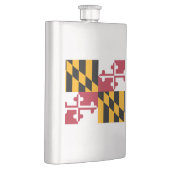 Flasque Conception du drapeau de l'État du Maryland (Droite)