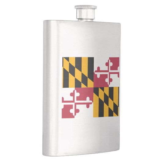 Flasque Conception du drapeau de l'État du Maryland (Droite)