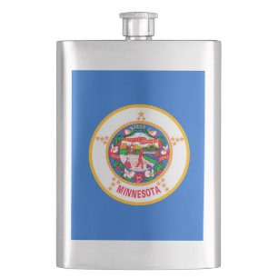 Flasque Conception du drapeau de l'État du Minnesota