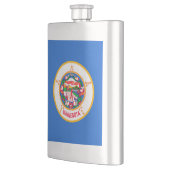 Flasque Conception du drapeau de l'État du Minnesota (Gauche)