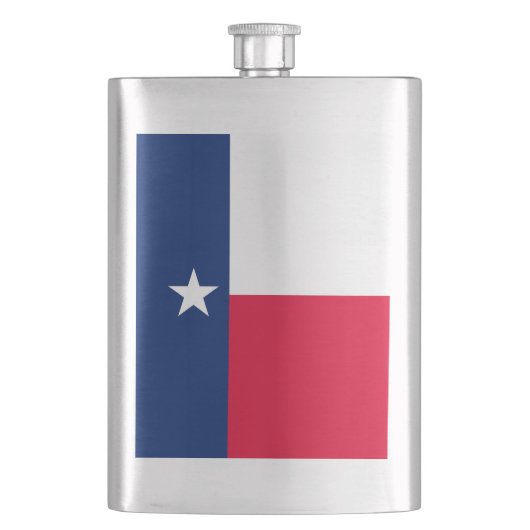 Flasque Conception du drapeau de l'État du Texas (devant)