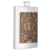 Flasque Conception du zodiaque Lion Masculin Céleste (Droite)