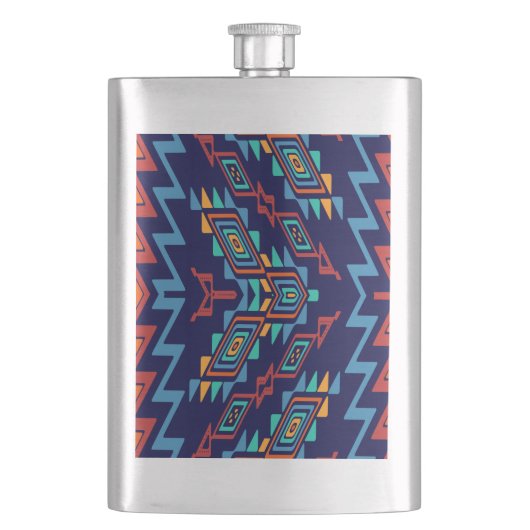 Flasque Conception tordue d'abrégé sur formes (devant)