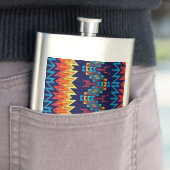 Flasque Conception tribale d'abrégé sur conception (En situation)