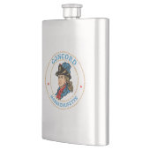 Flasque Concord Massachusetts Colonial (Gauche)