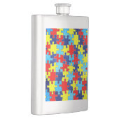 Flasque Conscience-Puzzle d'autisme par Shirley Taylor (Droite)