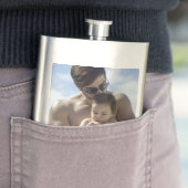 Flasque Cool Meilleur papa Jamais Photo (En situation)