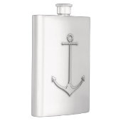 Flasque Copie nautique d'Ancre de chrome (Droite)