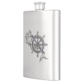 Flasque Copie nautique de sirène de chrome (Gauche)