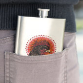 Flasque Coq de boîte (En situation)