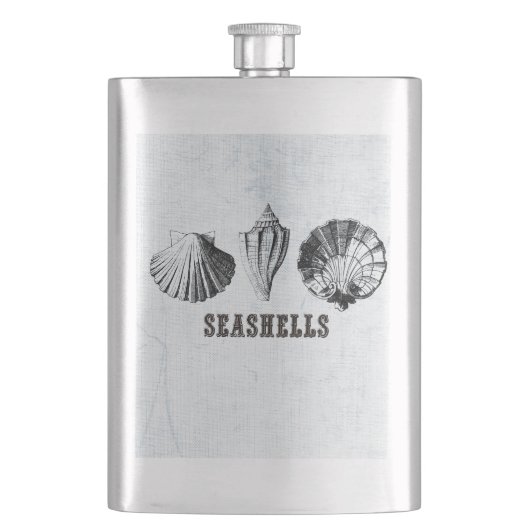 Flasque Coquillages vintages (devant)