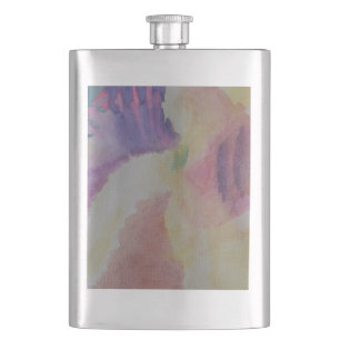 Flasque Coral Reef Art Abstrait Classique
