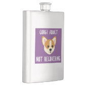 Flasque Corgi Addict ne se rétablissant pas (Droite)