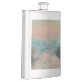 Flasque Coucher de soleil de Monet sur la Seine Impression (Droite)