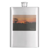 Flasque Coucher de soleil sur l'acacia (devant)