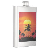 Flasque Coucher de soleil tropical (Droite)