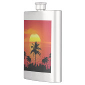 Flasque Coucher de soleil tropical (Gauche)