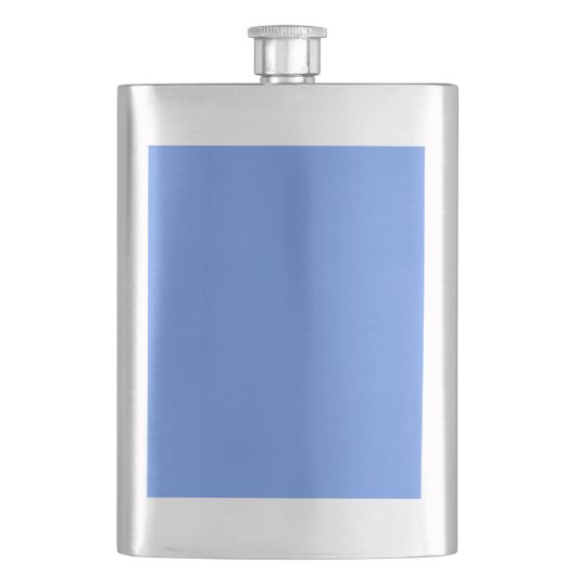 Flasque couleur bleu fleur (devant)