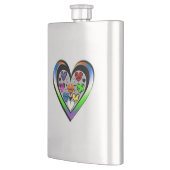 Flasque Couleurs d'amour (Gauche)