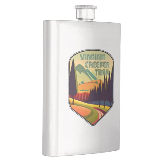 Flasque Couleurs du sentier de Virginia Creeper (Droite)