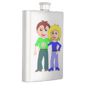 FLASQUE COUPLE CUTEST (Droite)