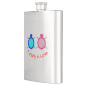 Flasque Couple de tortue mignonne (Gauche)
