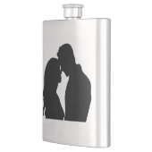FLASQUE COUPLE ROMANTIQUE SILHOUETTE (Gauche)