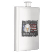 Flasque Courageux Coeurs américains (Droite)