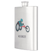 Flasque Course en fauteuil roulant (Gauche)