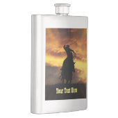 Flasque Cowboy Roping Personnalisé (Droite)