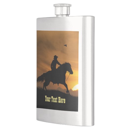 Flasque Cowboy Rustique robuste (Gauche)