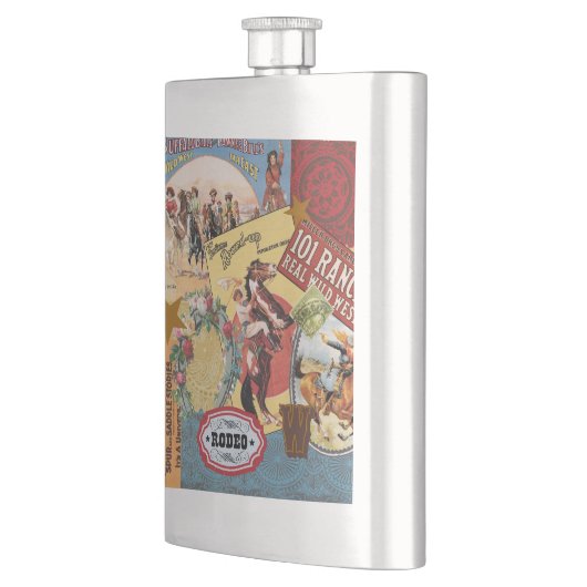 Flasque cowgirl vintage (Gauche)