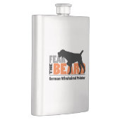 Flasque Craignez la barbe - indicateur à poils durs (Droite)