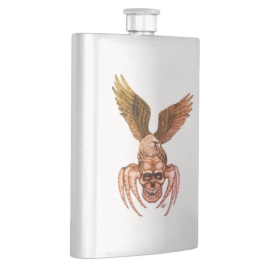 Flasque Crâne à aigle (Droite)