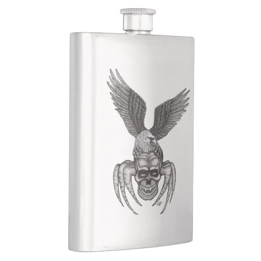 Flasque Crâne à aigle (Droite)