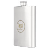 Flasque Crâne de buffle (Gauche)