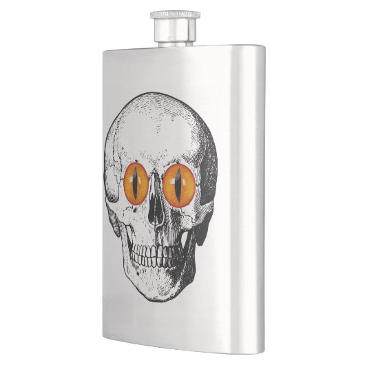 Flasque Crâne Demon Eyed (Gauche)