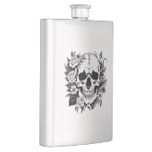 Flasque Crâne floral (Droite)