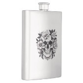 Flasque Crâne floral (Droite)