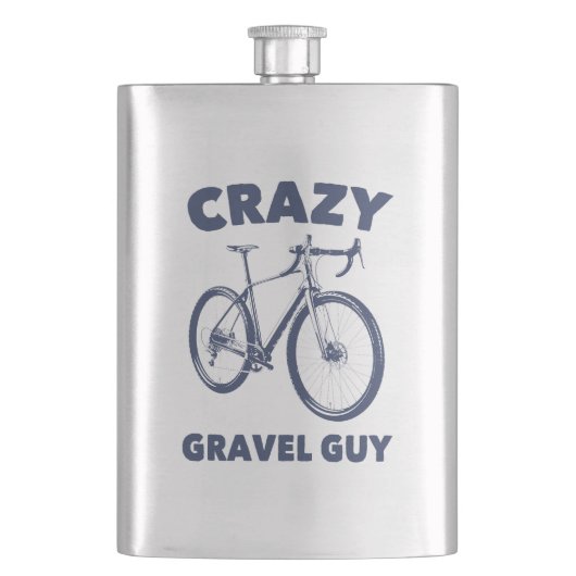 Flasque Crazy Gravel Guy Cycling (devant)