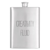 Flasque Créativité Fluid Funny Classic Fun Steel Flask (devant)