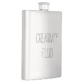 Flasque Créativité Fluid Funny Classic Fun Steel Flask (Droite)