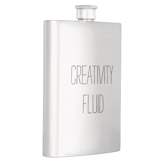 Flasque Créativité Fluid Funny Classic Fun Steel Flask (Droite)
