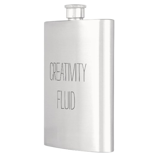 Flasque Créativité Fluid Funny Classic Fun Steel Flask (Gauche)