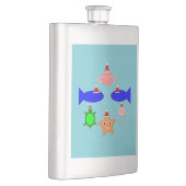 Flasque Créatures de la mer de Noël (Droite)