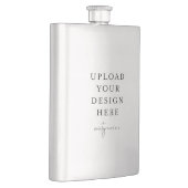 Flasque Créez Votre Propre 8oz. Couleur (Droite)