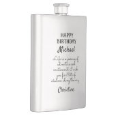 Flasque Créez Votre Propre Joyeux Anniversaire (Droite)