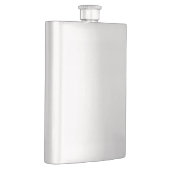 Flasque Créez votre propre personnalisation blanche (Droite)